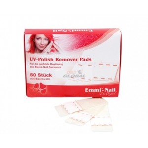 Emmi-nail odstranjevalne blazinice UV laka 50 kos